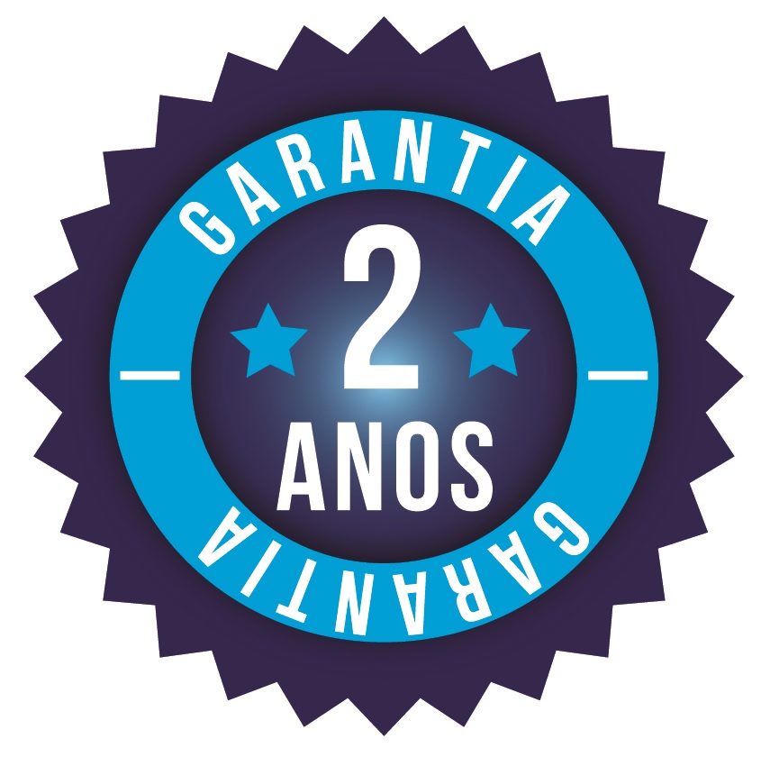 Garantia definida pelo fabricante, na qual é apresentada na embalagem de cada produto servido.