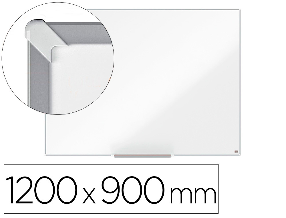 QUADRO BRANCO NOBO NANO CLEAN IP PRO LACADO MAGNETICO 1200X900 MM