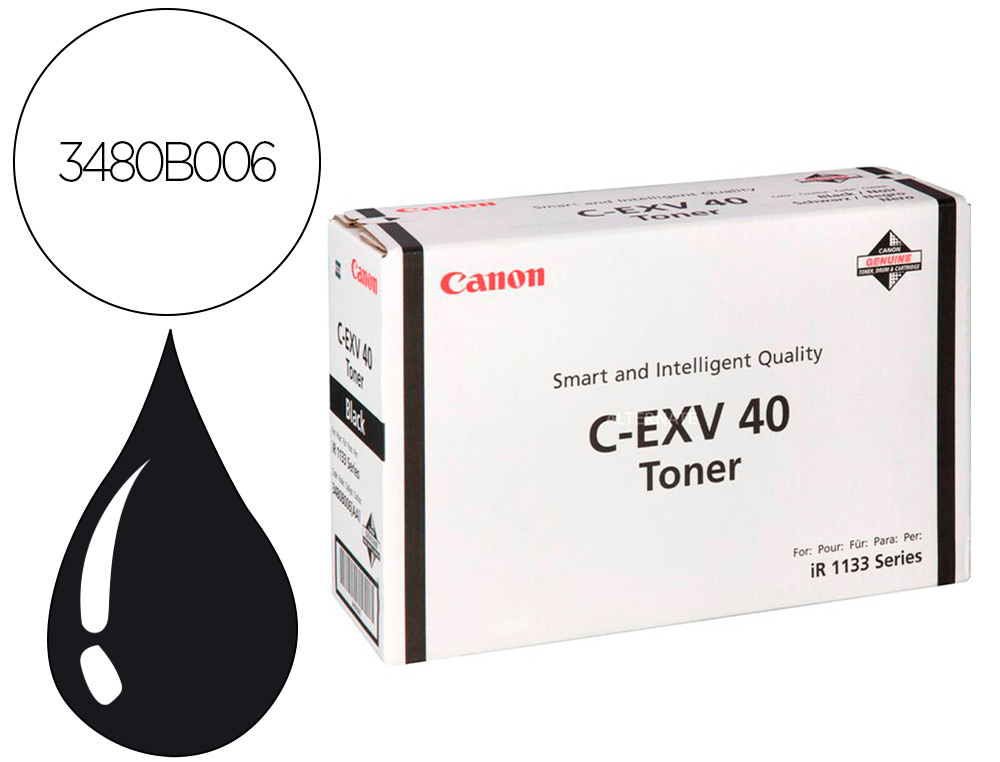 TONER CANON IR1133 CEXV40 PRETO