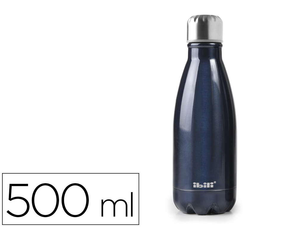 GARRAFA IBILI ACO INOXIDAVEL TERMO COR AZUL CAPACIDADE 500 ML