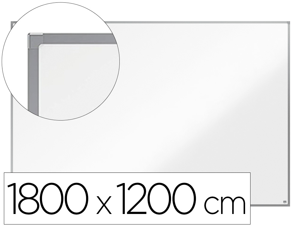 QUADRO BRANCO NOBO ESSENCE ACO VITRIFICADO MAGNETICO 180X120 CM
