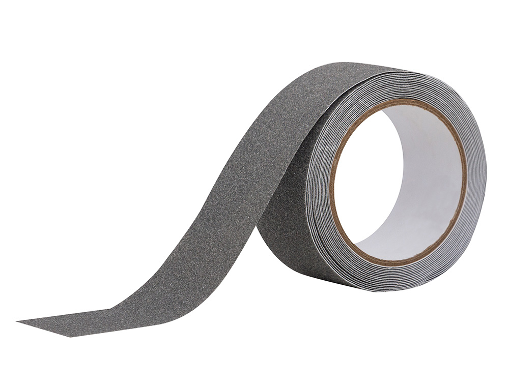 FITA ANTIDESLIZANTE Q-CONNECT CINZA 5MT X 50 MM