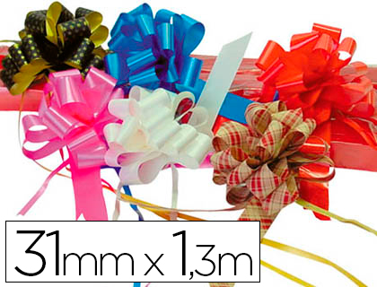 FITA PARA LACOS BRANCA 130X3,1CM