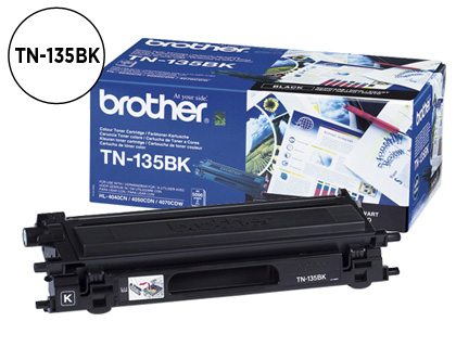 TONER BROTHER TN-135BK PRETO DE ALTA CAPACIDADE
