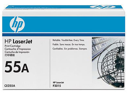 TONER HP 55A PRETO -6000PAG P3015X