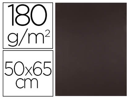 CARTOLINA LIDERPAPEL 50X65 CM 180 GR CASTANHO ESCURO