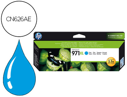 TINTEIRO HP XL CN626AE X451DN X451DW/551DW X476DN X476DW X576DW CIAN 6.600PAG