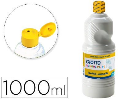 GUACHE ESCOLAR LAVAVEL GIOTTO 1000 ML BRANCO