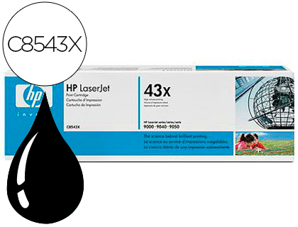 TONER LASER HP ORIGINAL C-8543-X PARA 9000/9050/9040