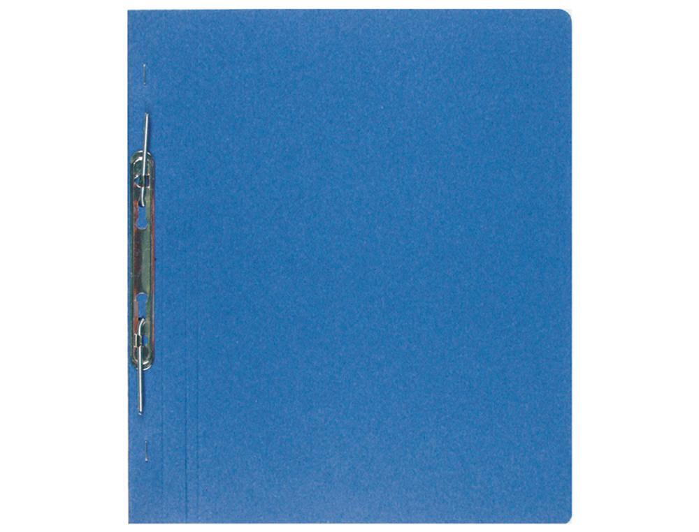 CAPA DE CARTOLINA AZUL, FOLIO COM FERRAGEM ESPECIAL