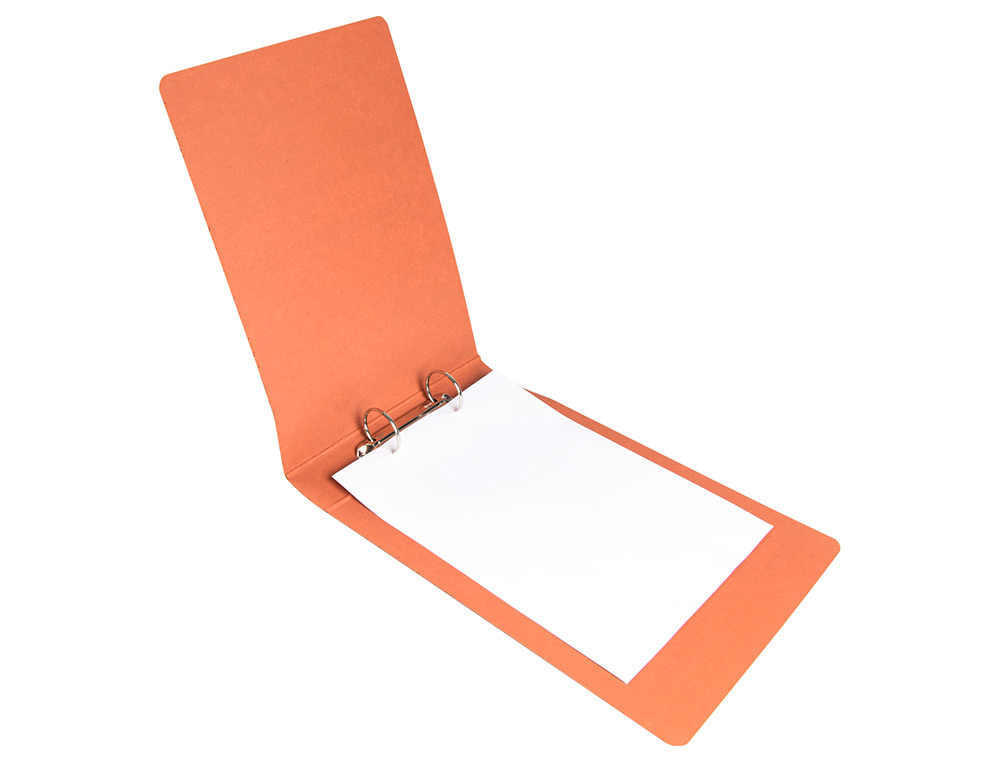 PASTAS ANEIS LIDERPAPEL CARTAO COURO QUARTO AOBAIXO, LOMBADA 55, 2 ANEIS