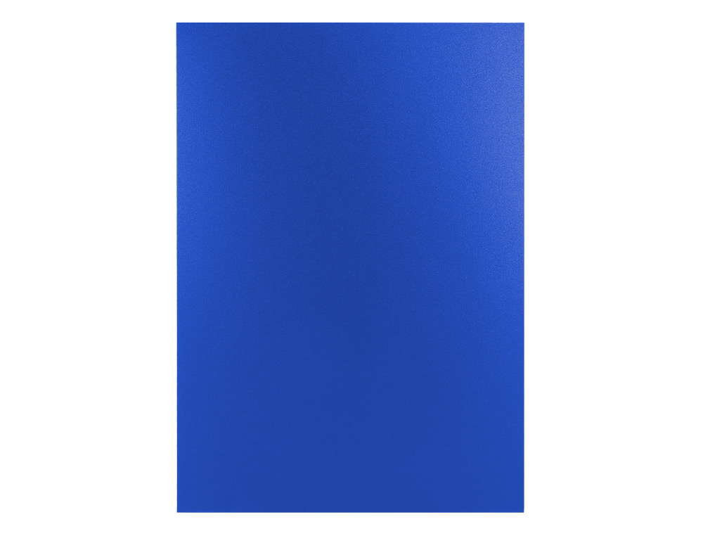 CAPA ENCADERNACAO LIDERPAPEL POLIPROPILENO A4 0.5MM AZUL OPACO EMBALAGEM DE 100 UNIDADES