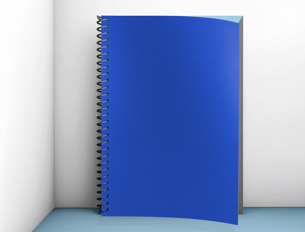 CAPA ENCADERNACAO LIDERPAPEL POLIPROPILENO A4 0.5MM AZUL OPACO EMBALAGEM DE 100 UNIDADES