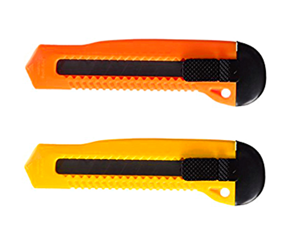 X-ATO Q-CONNECT LARGO DE PLSTICO LAMINA DE ACO 18 MM DE LARGURA COMPRIMENTO 150 MM BLISTER DE 1 UNIDADE