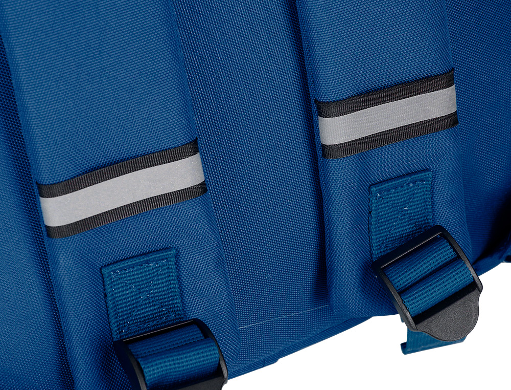 MOCHILA ESCOLAR ANTARTIK COM BOLSO EXTERIOR AZUL MARINHO 270X120X380 CM