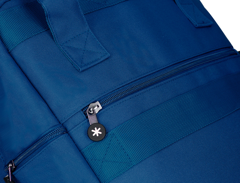 MOCHILA ESCOLAR ANTARTIK COM BOLSO EXTERIOR AZUL MARINHO 270X120X380 CM