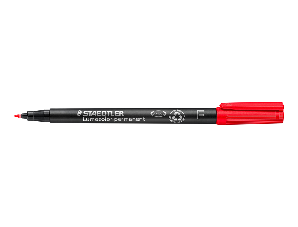 MARCADOR STAEDTLER LUMOCOLOR RETROPROJECAO 318-2 PONTA 0,6MM VERMELHO
