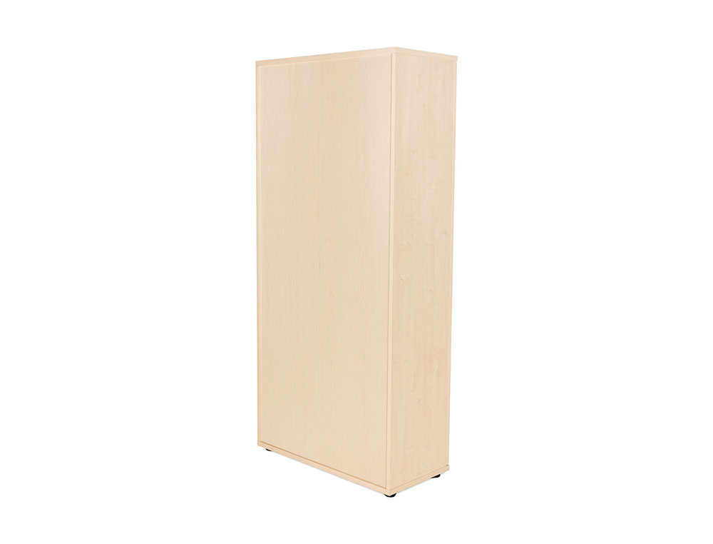 ARMARIO ROCADA COM CINCO ESTANTES SERIE STORE 195X90X45 CM ACABAMENTO AA01 FAIA/FAIA