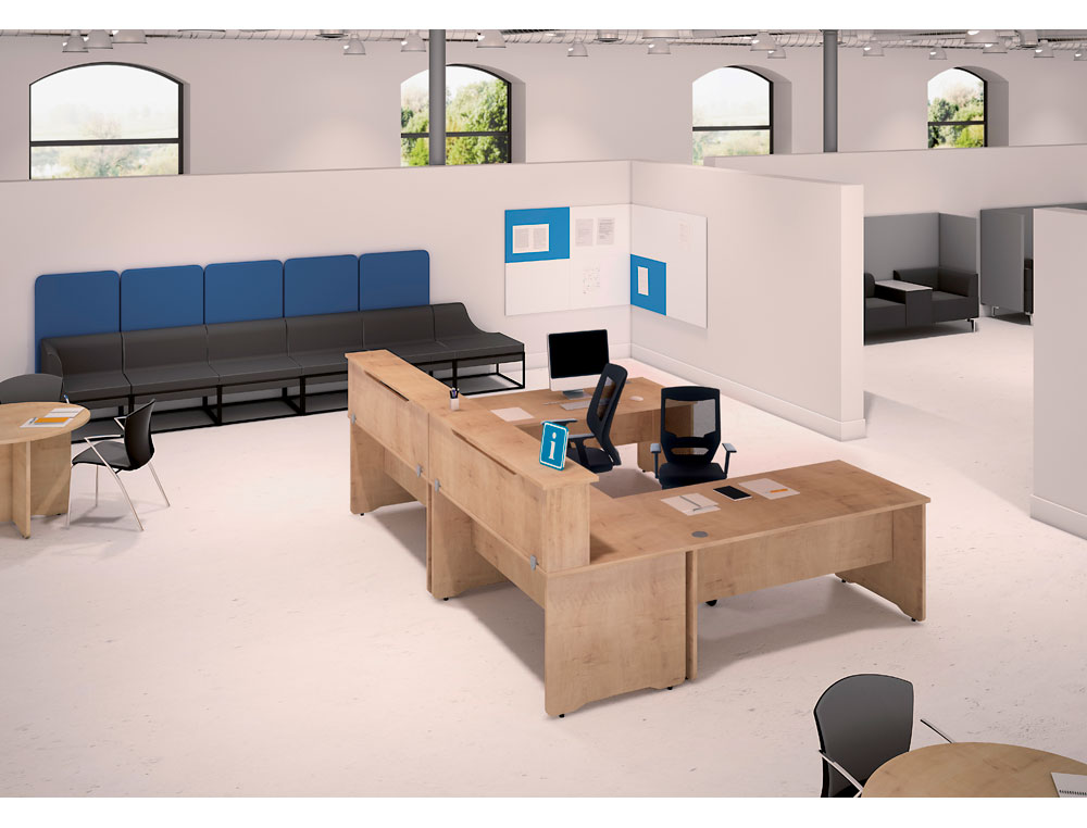 APOIO DE SECRETARIA ROCADA VALIDO PARA MESAS WORK METAL EXECUTIVE 100X30X40 CM ACABAMENTO AN02 CINZA/CINZA