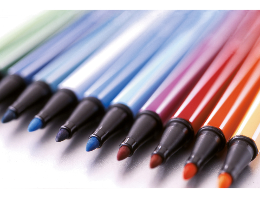 MARCADOR STABILO AGUARELAVEL PEN 68 AZUL PRUSIA 1 MM
