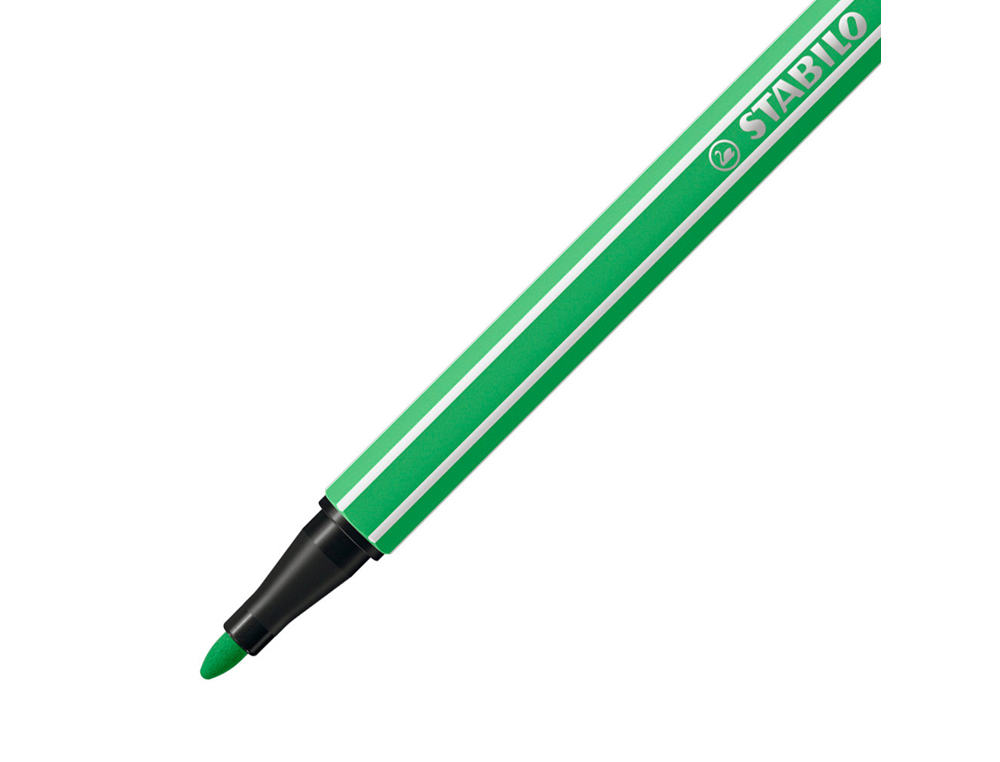 MARCADOR STABILO AGUARELAVEL PEN 68 ESMERALDA CLARO 1 MM