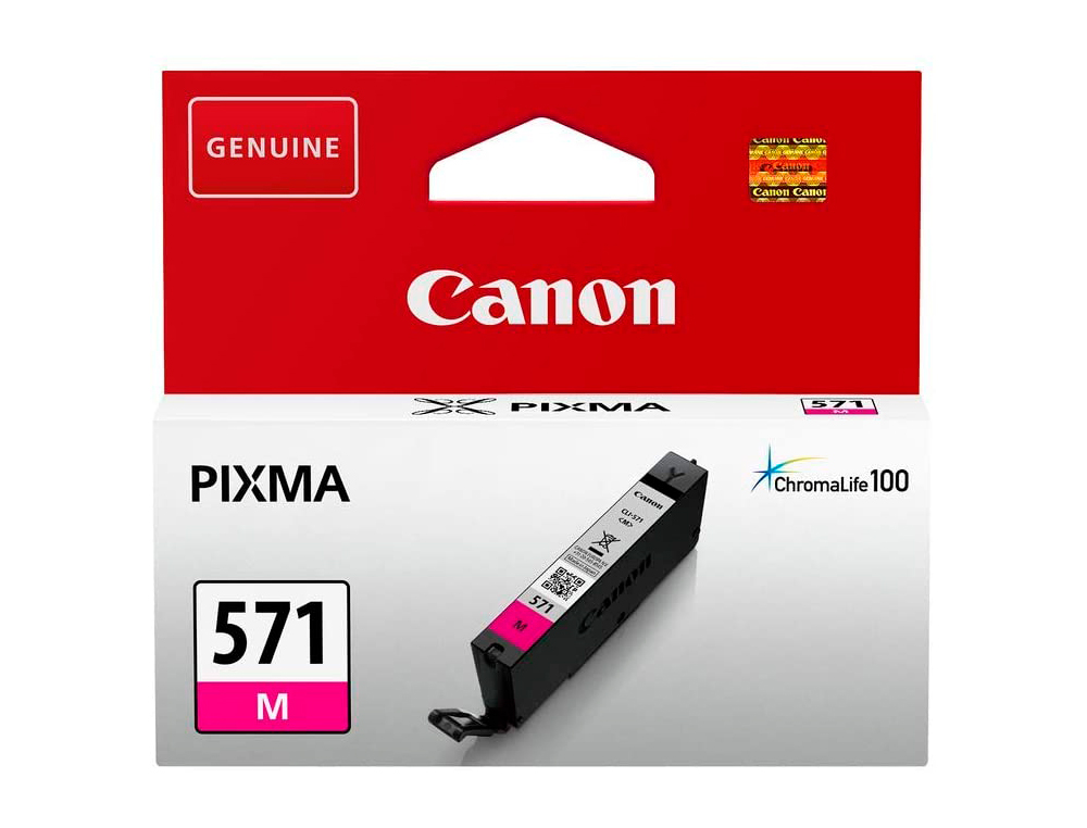 TINTEIRO CANON CLI 571 PIXMA TS5051/ TS6050 / TS8051 / TS9050 MAGENTA 182 PAGINAS