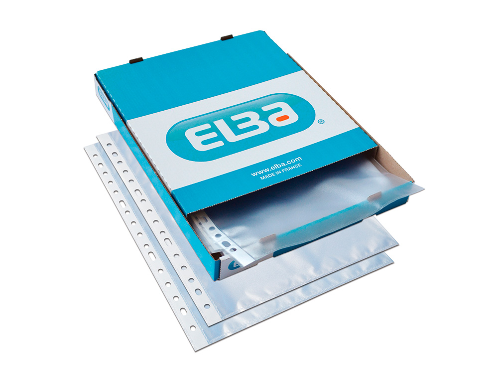 BOLSA CATALOGO/MICA ELBA STANDARD FOLIO 90 MICRONS PELE LARANJA CAIXA DE 100 UNIDADES
