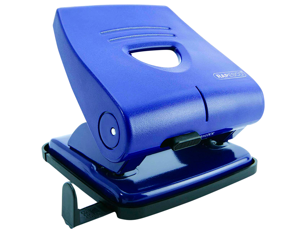 FURADOR RAPESCO 827-P AZUL 2 FUROS CAPACIDADE 30 FOLHAS
