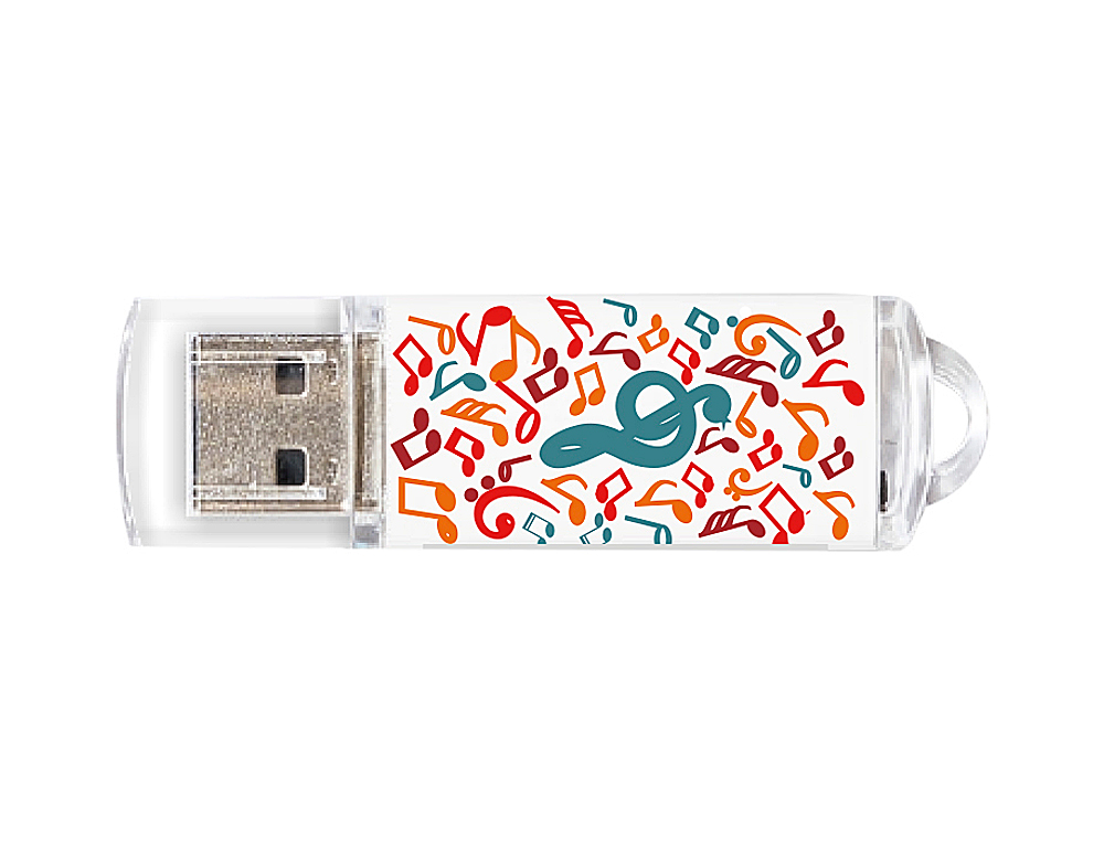 PEN DRIVE TECHONETECH FLASH DRIVE 32 GB 2.0 MUSIC DREAM
