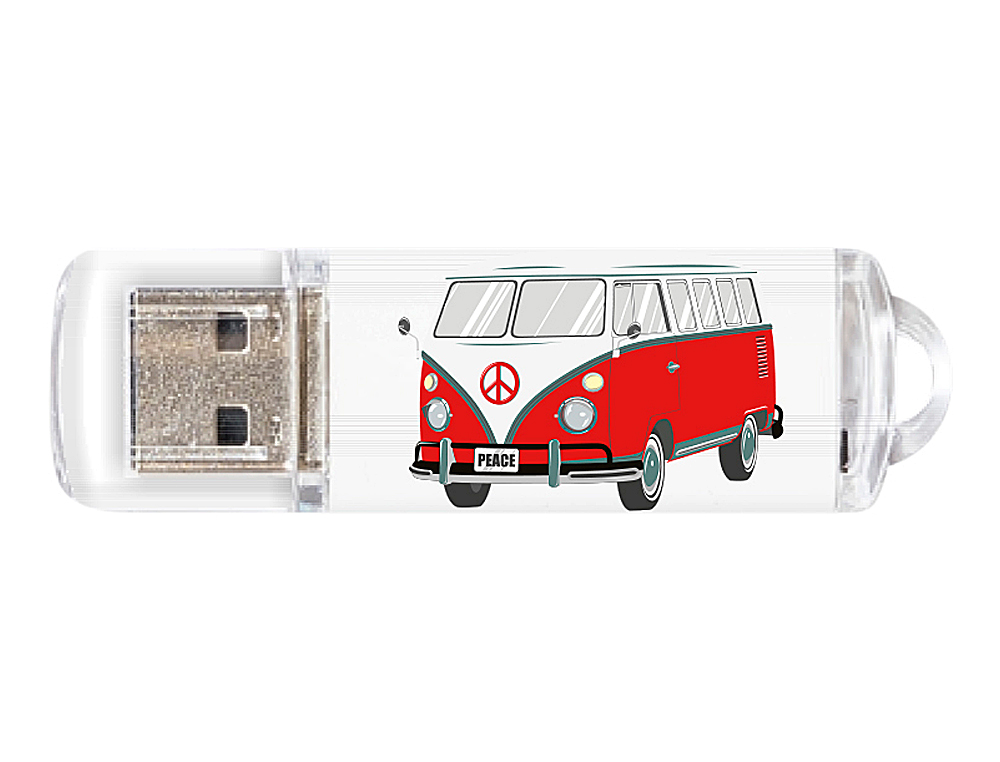 PEN DRIVE TECHONETECH FLASH DRIVE 32 GB 2.0 CAMPER VAN-VAN