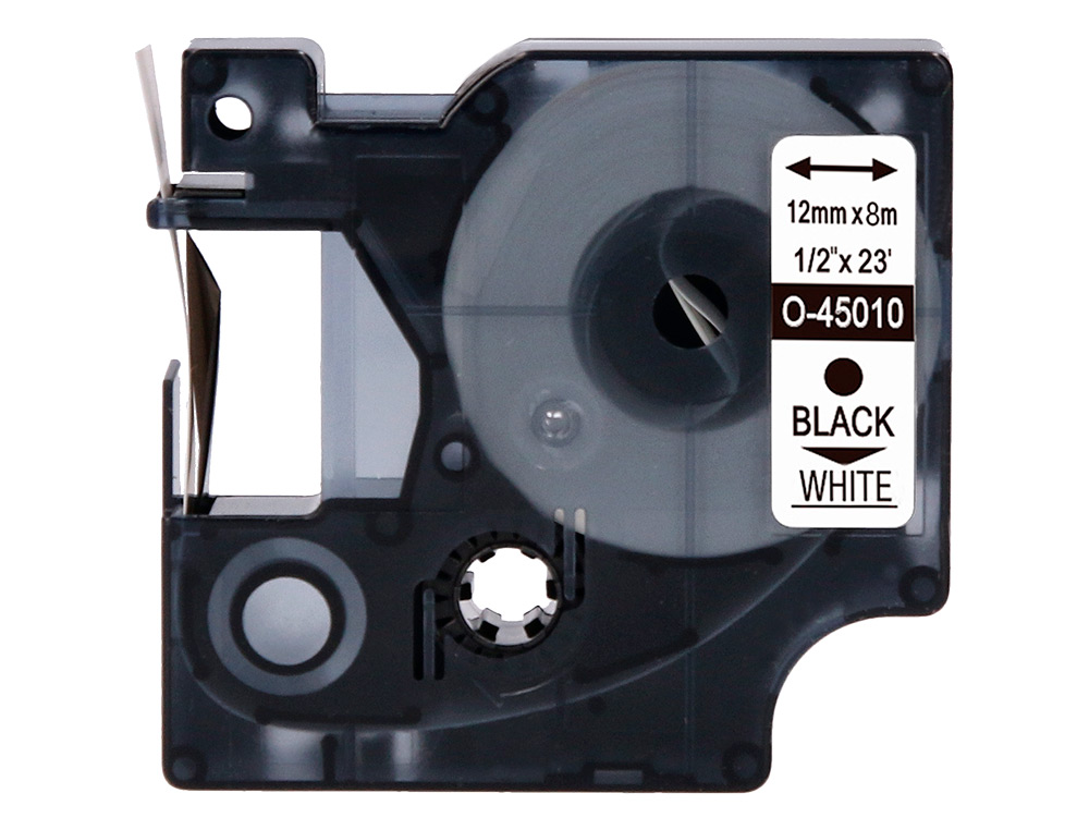 FITA Q-CONNECT MK-221 BRANCA-PRETA 9MM COMPRIMENTO 8 MT