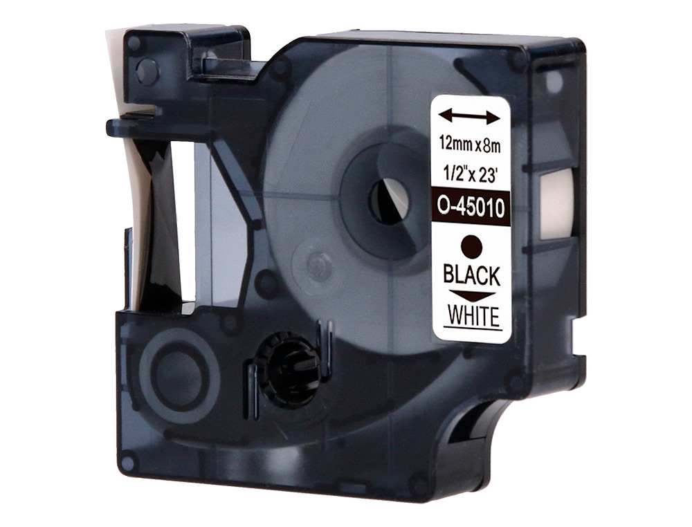 FITA Q-CONNECT MK-221 BRANCA-PRETA 9MM COMPRIMENTO 8 MT