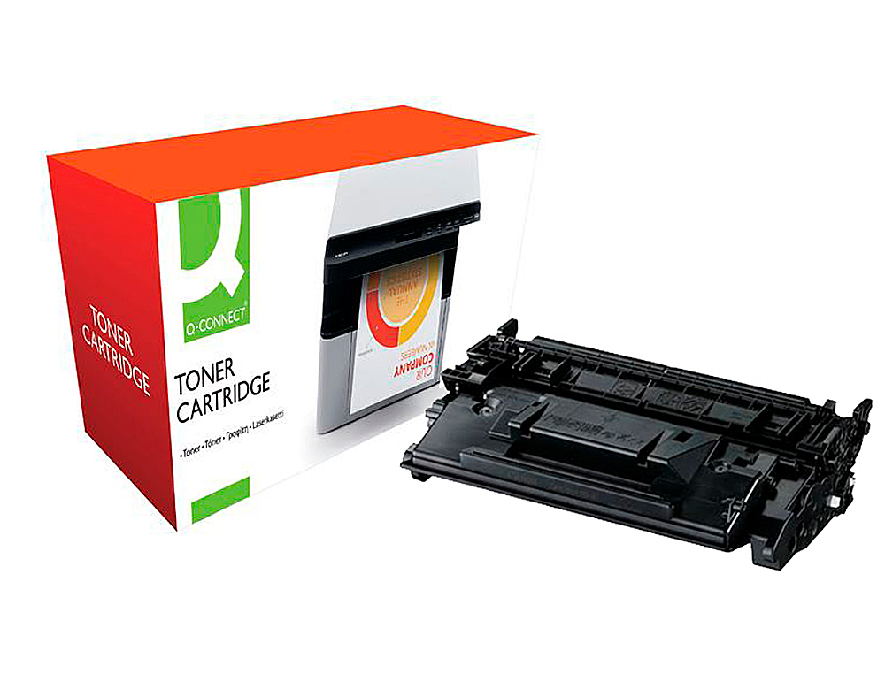 TONER COMPATIVEL Q-CONNECT CANON LBP214 I-SENSYS LBP 212 / 214 / 215 PRETO 3100 PAGINAS