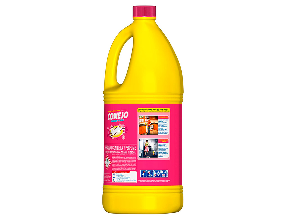 LIXIVIA CONEJO FRESCURA FLORAL GARRAFA DE 2 LITROS