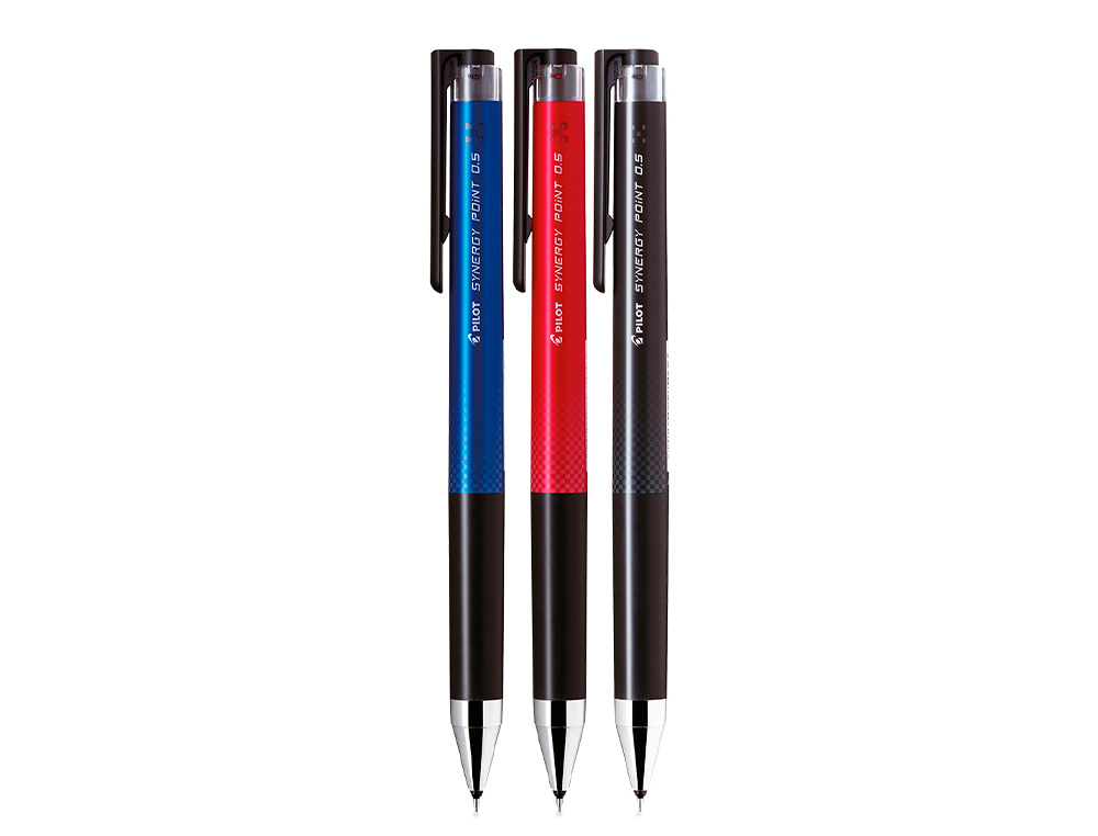 ESFEROGRAFICA PILOT SYNERGY POINT RETRACTIL TINTA GEL 0,5 MM VERMELHO