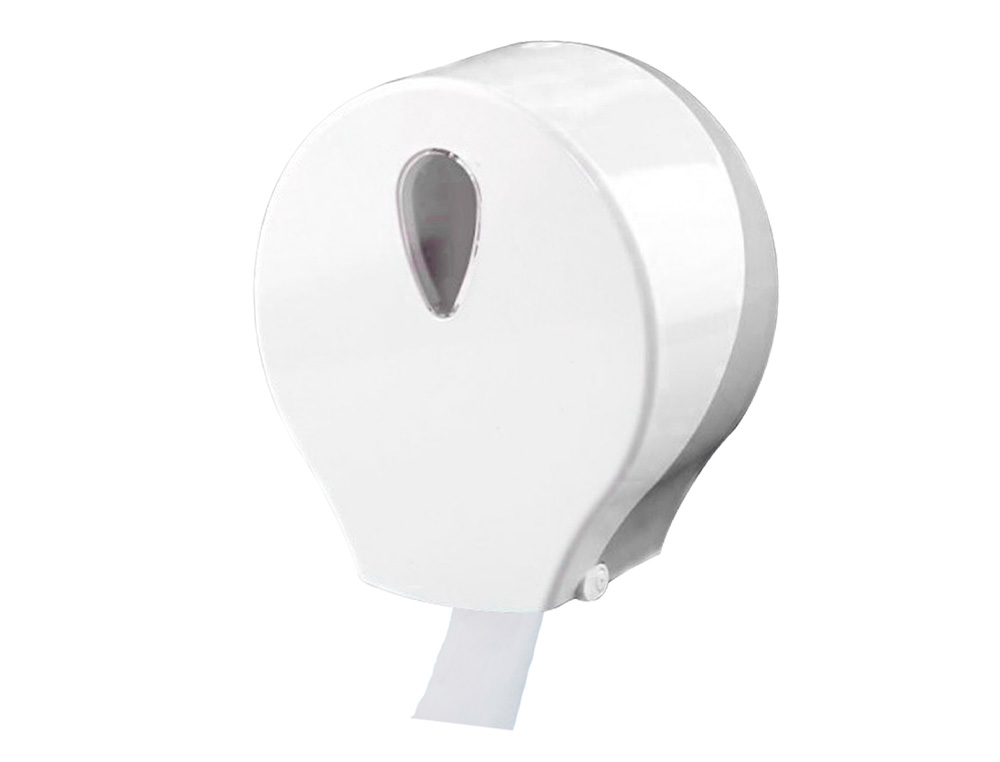 DISPENSADOR PAPEL HIGIENICO DAHI JAVEA JUMBO ABS COR BRANCO 326X304X125 MM