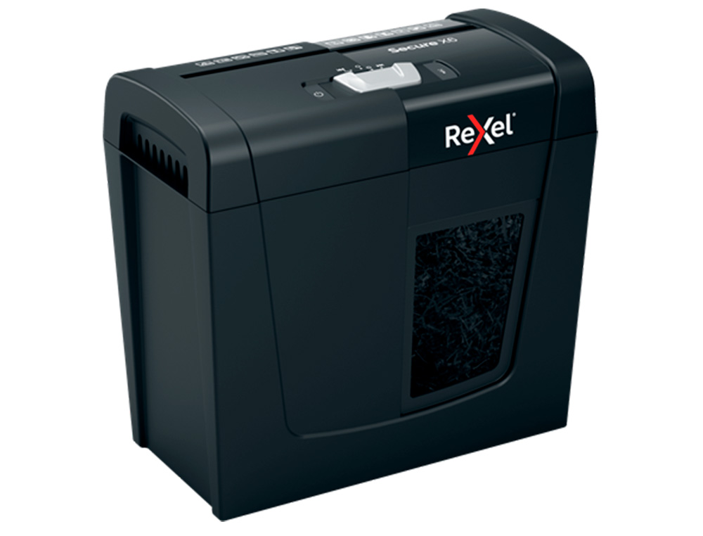 DESTRUIDORA DE DOCUMENTOS REXEL SECURE X6 EU CAPACIDADEE 6 FOLHAS AGRAFES CLIPS CART ES E CD