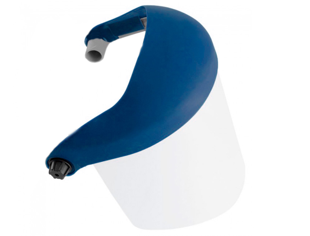 TELA PARA CAPACETE FARU A20 COM VISEIRA E PROTETOR QUEIXO AZUL 200X300 MM