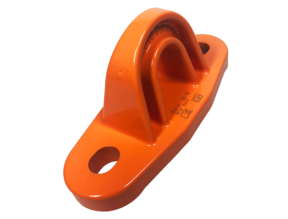 OLHO DE LIGA LEVE FARU ALUMINIO LARANJA 135X60X60 MM