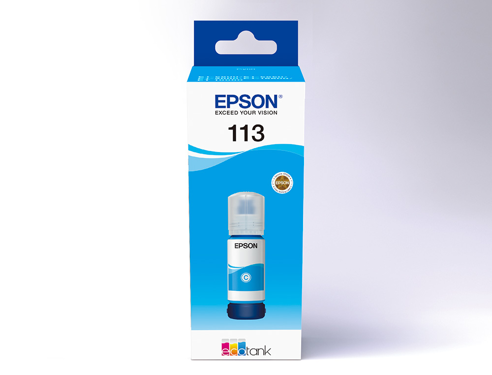 TINTEIRO EPSON ECOTANK 113 SERIES CIAN