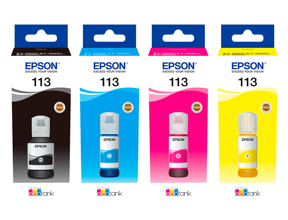 TINTEIRO EPSON ECOTANK 113 SERIES CIAN
