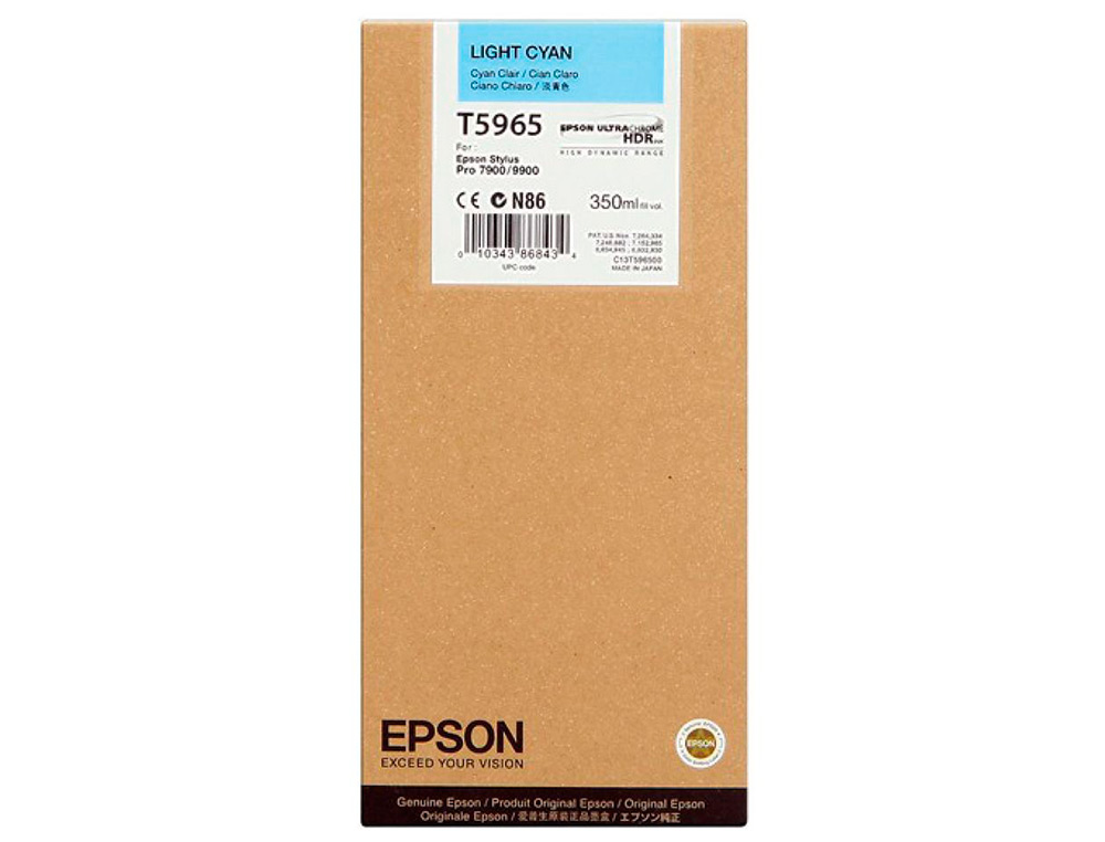 TINTEIRO EPSON GF STYLUS PHOTO 7900/9900 CIAN CLARO