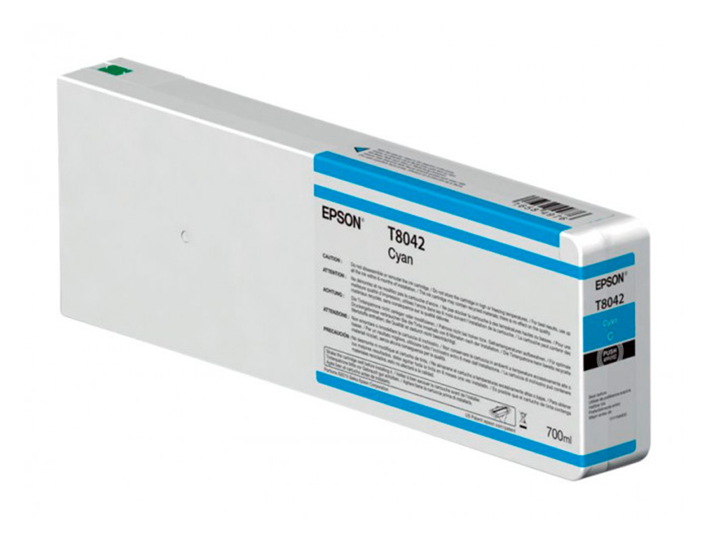 TINTEIRO EPSON GF SURECOLOR SERIE SC-P CIAN ULTRACHROME HDX/HD 700ML