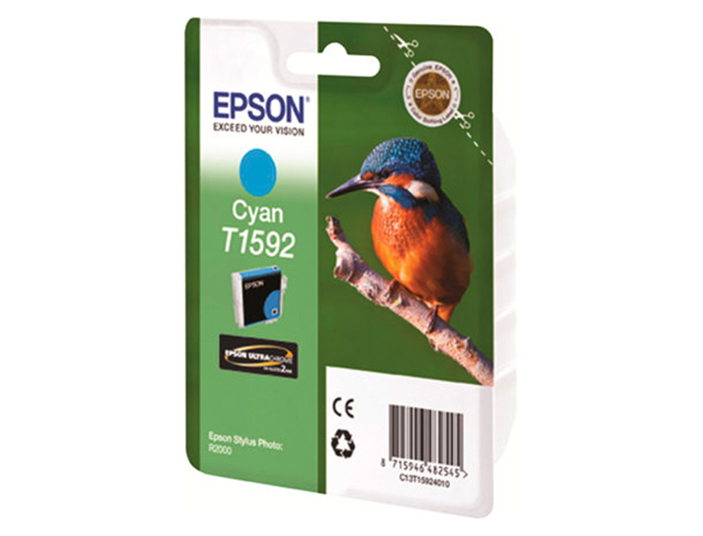 TINTEIRO EPSON STYLUS PHOTO R2000 CIAN