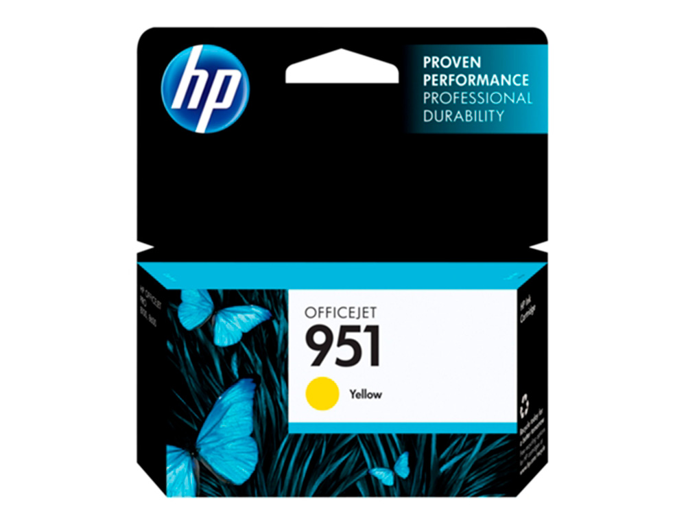 TINTEIRO HP INJECAO 951/A7F64A/1000 PAGINAS AMARELO