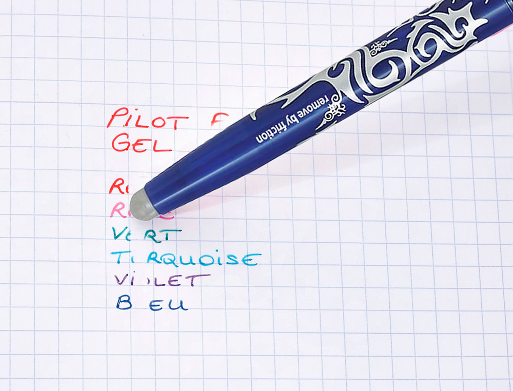 ESFEROGRAFICA PILOT FRIXION BALL APAGAVEL 0,7 MM PONTA MEDIA AZUL EM BLISTER