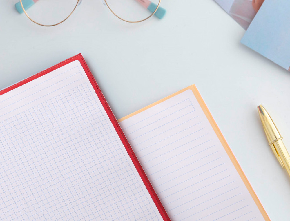 CADERNO ESPIRAL A4 MICRO ANTARTIK CAPA FORRADA 80F 90 GR QUADRICULA 5MM 1 BANDA 4 FUROS COR ROSA CLARO