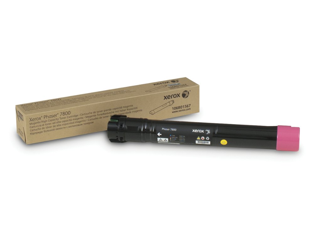 TONER XEROX LASER PHASER 7800 MAGENTA ALTA CAPACIDADE 17200 PAGINAS