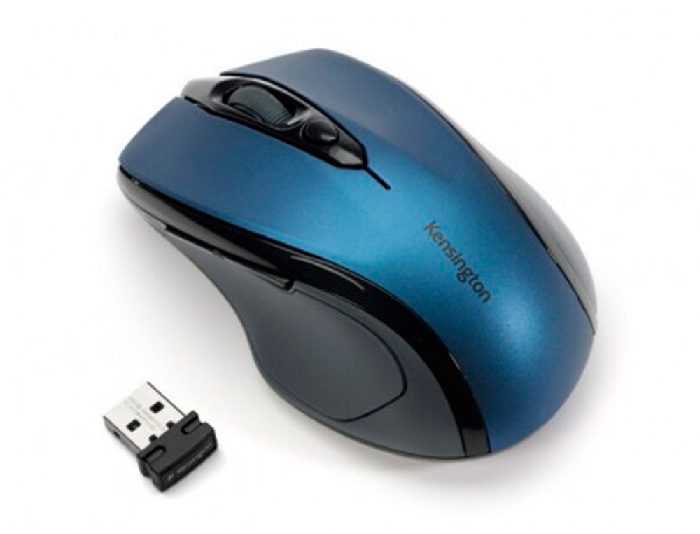 RATO OTICO KENSINGTON PRO FIT SEM FIOS MEDIO COR AZUL