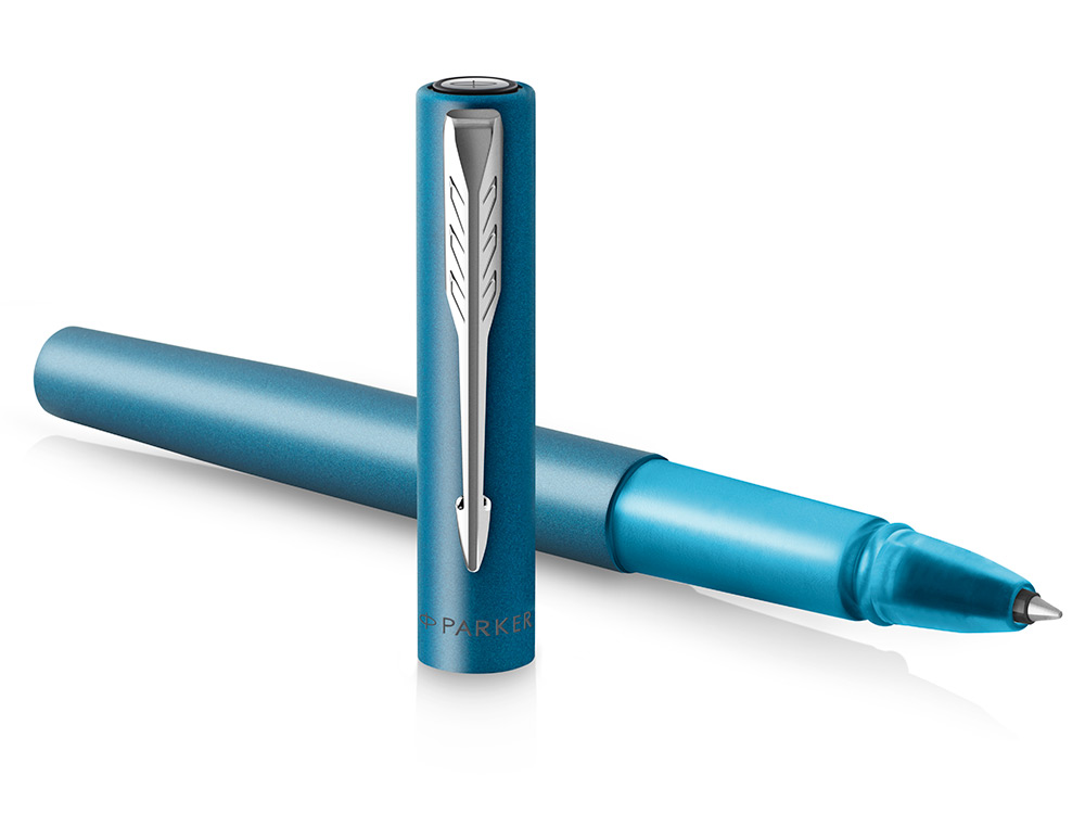 ROLLER PARKER VECTOR XL AZUL ARDOSIA PONTA FINA